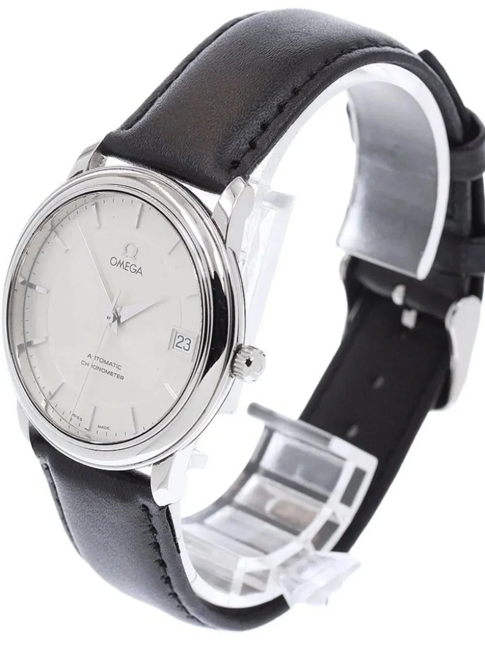 OMEGA De Ville Prestige 4800.31.01 Date Silver Dial Automatic Men's Watch_961846
